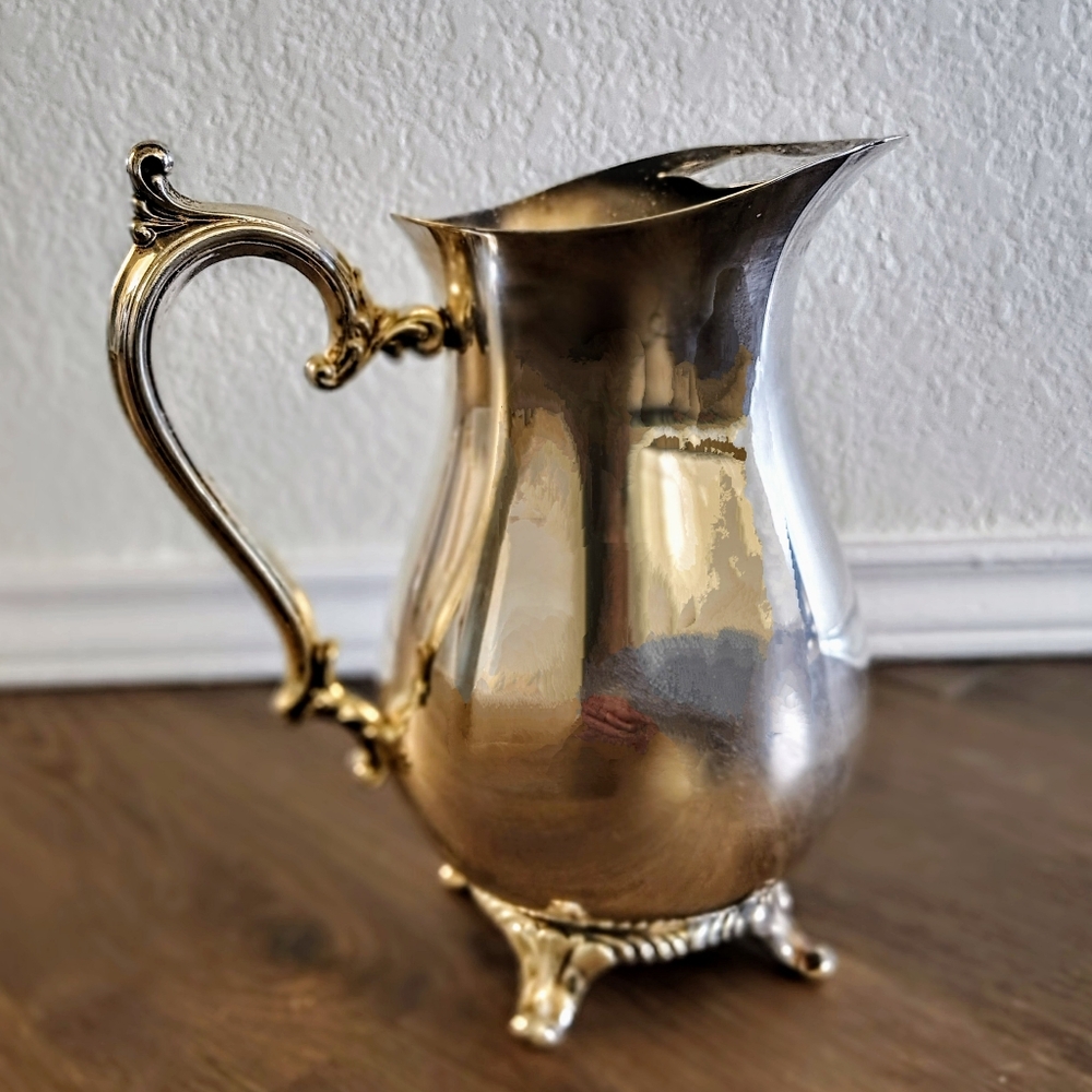 WM Rogers Silver Plated Pitcher